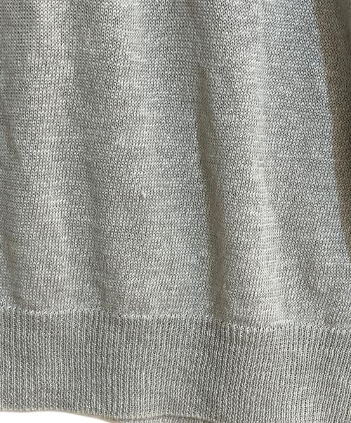 ARTS&SCIENCE（アーツアンドサイエンス）ARTS&SCIENCE (アーツアンドサイエンス) リネンニット スカイブルー サイズ:1の古着・服飾アイテム