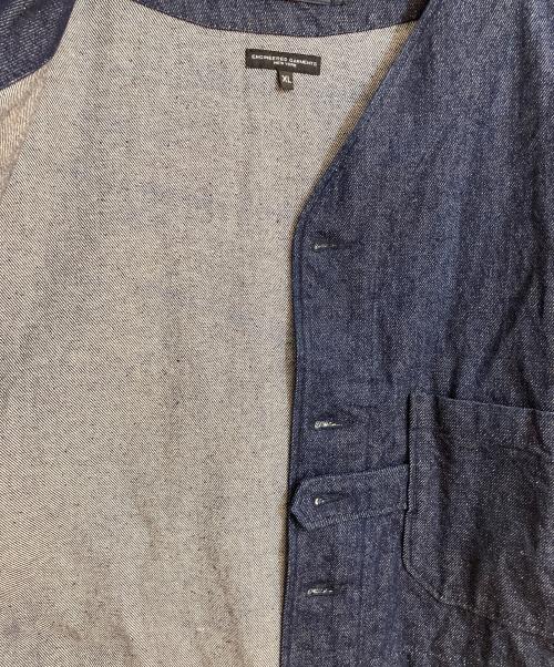 Engineered Garments（エンジニアド ガーメンツ）Engineered Garments (エンジニアド ガーメンツ) CARDIGAN JACKET -12oz Denim/カーディガン ジャケット インディゴ サイズ:XLの古着・服飾アイテム