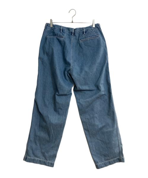 nanamica（ナナミカ）nanamica (ナナミカ) Wide Denim Pants/ワイドデニムパンツ インディゴ サイズ:36の古着・服飾アイテム