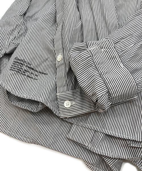 FreshService（フレッシュサービス）FreshService (フレッシュサービス) CORPORATE STRIPE REGULAR COLLAR SHIRT/コーポレート ストライプ レギュラー カラー シャツ ホワイト サイズ:Fの古着・服飾アイテム