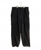 DAIWA PIER39ダイワ ピア39）の古着「Loose Stretch 6P Mil Pants/ルーズ ストレッチ 6ポケット ミリタリー パンツ」｜ブラック