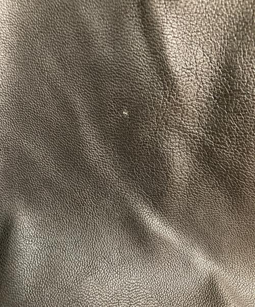 Calvin Klein Jeans（カルバンクラインジーンズ）Calvin Klein Jeans (カルバンクラインジーンズ) フェイクレザーボンバージャケット ブラック サイズ:Mの古着・服飾アイテム