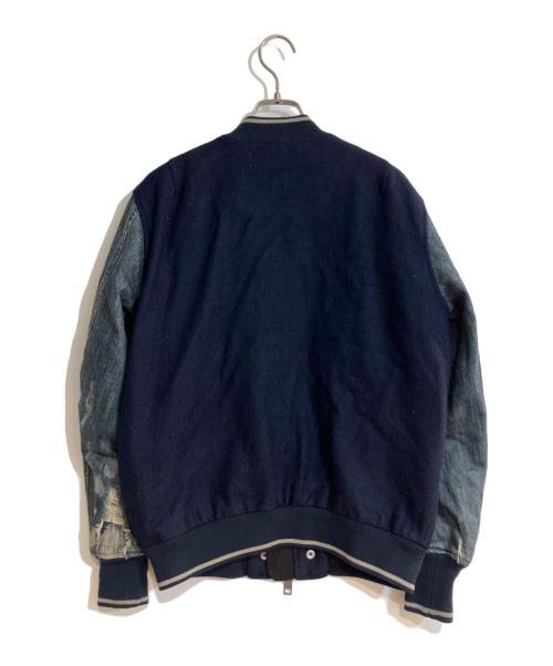 DIESEL（ディーゼル）DIESEL (ディーゼル) ダメージ加工スタジャン ネイビー サイズ:XSの古着・服飾アイテム