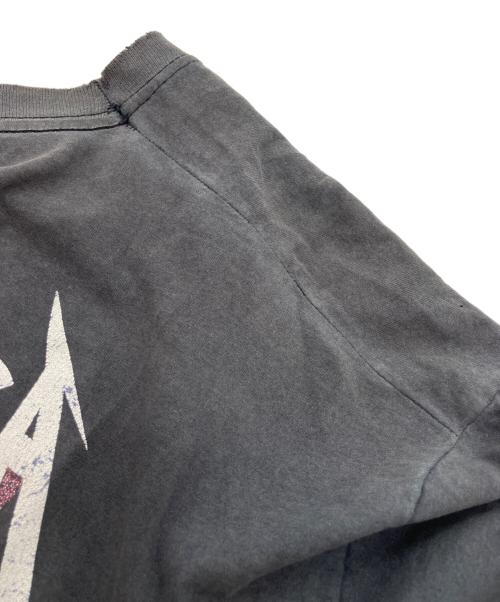 FRUIT OF THE LOOM（フルーツオブザルーム）FRUIT OF THE LOOM PUSHEAD Their Money Tips Her Scales Again T-SHIRT/パスヘッド ゼア マニー チップス ハー スケールズ アゲイン ティーシャツ グレー サイズ:XLの古着・服飾アイテム