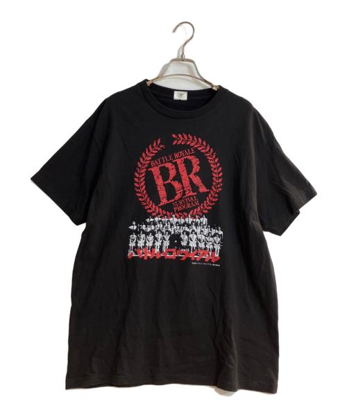 WEBER（ウェーバー）WEBER (ウェーバー) バトルロワイヤルプリントTシャツ ブラック サイズ:Lの古着・服飾アイテム