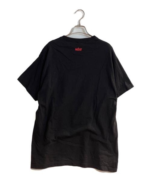 WEBER（ウェーバー）WEBER (ウェーバー) バトルロワイヤルプリントTシャツ ブラック サイズ:Lの古着・服飾アイテム
