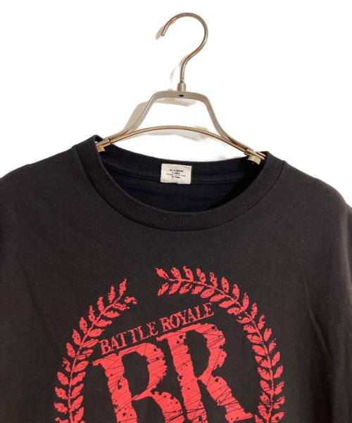 WEBER（ウェーバー）WEBER (ウェーバー) バトルロワイヤルプリントTシャツ ブラック サイズ:Lの古着・服飾アイテム