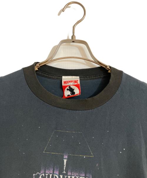 MICKEY（ミッキー）MICKEY (ミッキー) TOWER OF TERRORプリントTシャツ/タワーオブテラー ネイビー サイズ:XLの古着・服飾アイテム