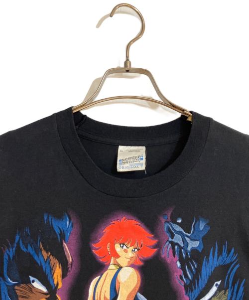 SCREEN STARS（スクリーンズスターズ）SCREEN STARS (スクリーンズスターズ) cutie honeyプリントTシャツ/キューティーハニー ブラック サイズ:XLの古着・服飾アイテム