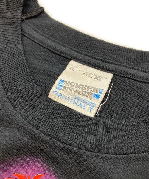 SCREEN STARS（スクリーンズスターズ）SCREEN STARS (スクリーンズスターズ) cutie honeyプリントTシャツ/キューティーハニー ブラック サイズ:XLの古着・服飾アイテム