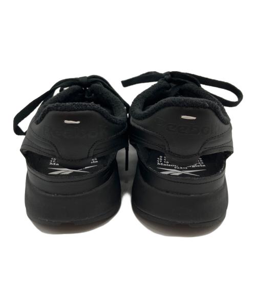 Maison Margiela（メゾンマルジェラ）Maison Margiela (メゾンマルジェラ) REEBOK (リーボック) Classic Leather Tabi DQ ブラック サイズ:27.5㎝の古着・服飾アイテム