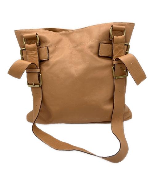 Vivienne Westwood（ヴィヴィアンウエストウッド）Vivienne Westwood (ヴィヴィアンウエストウッド) オーブエンボスレザーショルダーバッグ オレンジの古着・服飾アイテム