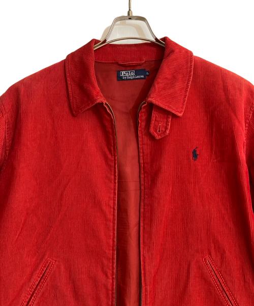 POLO RALPH LAUREN（ポロ・ラルフローレン）POLO RALPH LAUREN (ポロ・ラルフローレン) コーデュロイスイングトップ レッド サイズ:Ｌの古着・服飾アイテム
