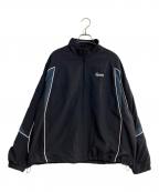 SUPREMEシュプリーム）の古着「Contrast Piping Track Jacket/コントラストパイピング トラックジャケット」｜ブラック