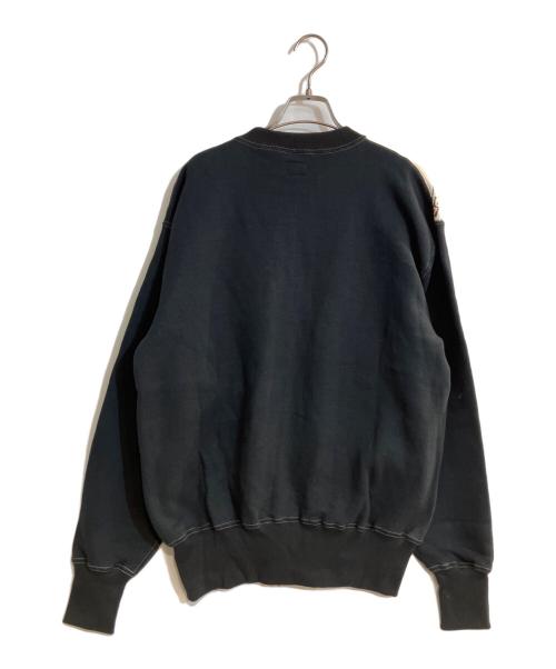 CUSHMAN（クッシュマン）Cushman (クッシュマン) サンダーバードプリントフルジップスウエット ブラック サイズ:XLの古着・服飾アイテム