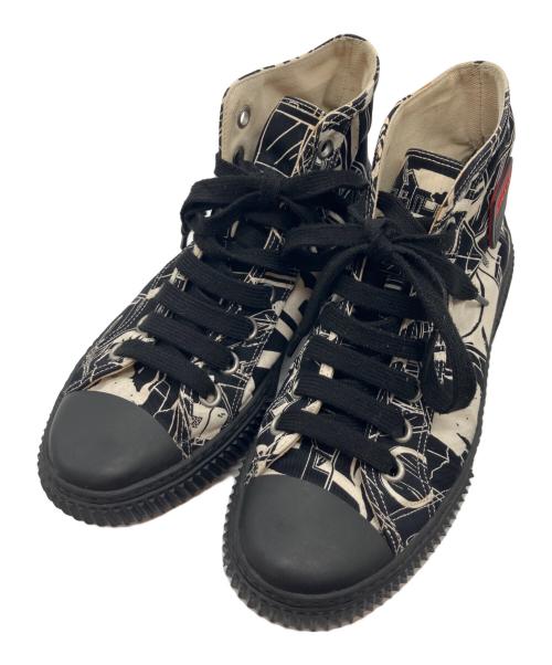 PRADA SPORTS（プラダスポーツ）PRADA SPORTS (プラダスポーツ) COMIC HIGH TOP/コミックハイトップ ブラック サイズ:8 1/2の古着・服飾アイテム