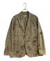 Engineered Garments（エンジニアド ガーメンツ）の古着「BEDFORD JACKET -GRAFFITI PRINT FLAT TWILL-」｜ベージュ