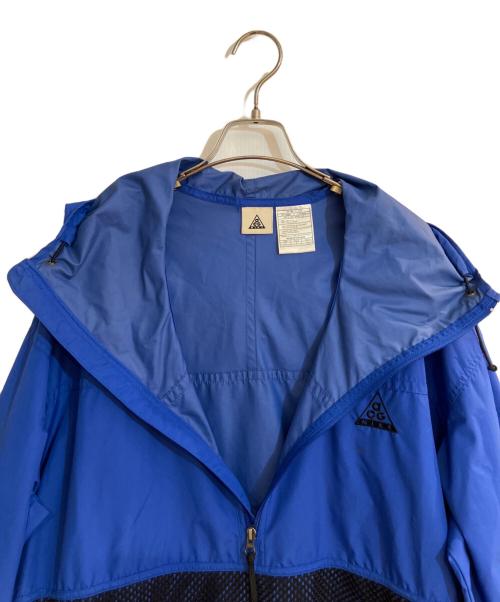 NIKE ACG（ナイキエーシージー）NIKE ACG (ナイキエーシージー) オールドアノラックパーカー ブルー サイズ:Ｌの古着・服飾アイテム