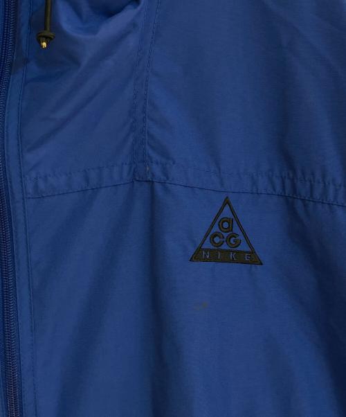 NIKE ACG（ナイキエーシージー）NIKE ACG (ナイキエーシージー) オールドアノラックパーカー ブルー サイズ:Ｌの古着・服飾アイテム