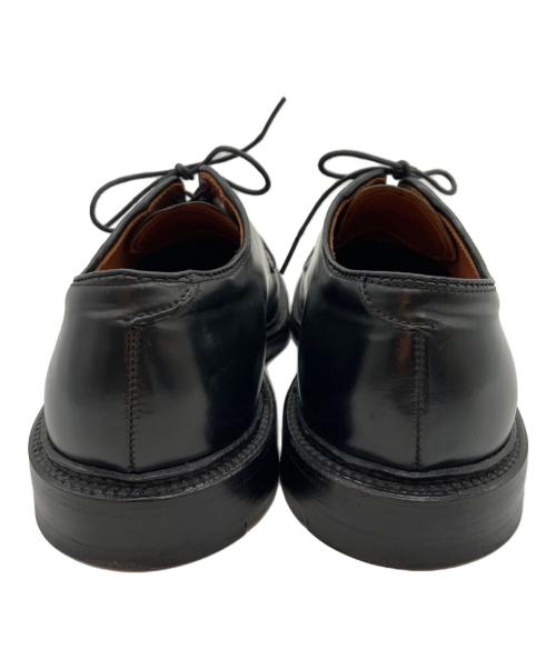 Alden（オールデン）Alden (オールデン) コードバンプレーントゥシューズ ブラック サイズ:8 D (ヒールＢ)の古着・服飾アイテム