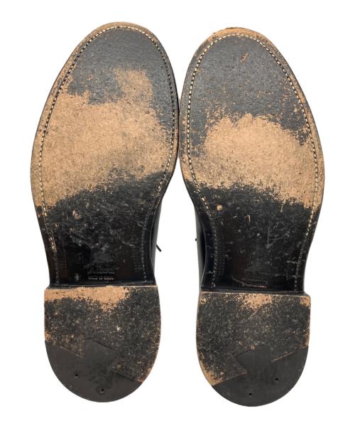 Alden（オールデン）Alden (オールデン) コードバンプレーントゥシューズ ブラック サイズ:8 D (ヒールＢ)の古着・服飾アイテム