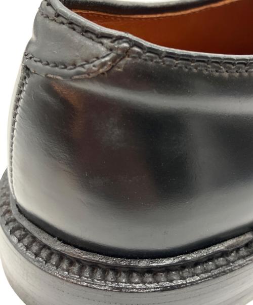 Alden（オールデン）Alden (オールデン) コードバンプレーントゥシューズ ブラック サイズ:8 D (ヒールＢ)の古着・服飾アイテム