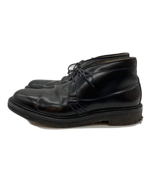 Alden（オールデン）Alden (オールデン) コードバンチャッカブーツ ブラック サイズ:8 1/2 D (ヒールB)の古着・服飾アイテム
