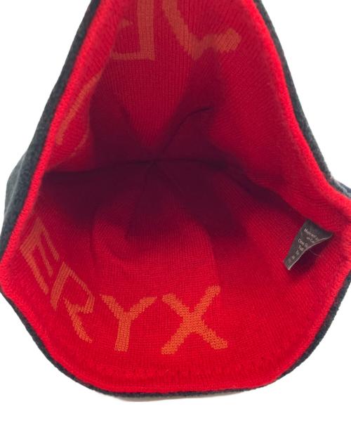 ARC'TERYX（アークテリクス）ARC'TERYX (アークテリクス) オールドリバーシブルビーニー ブラック×レッドの古着・服飾アイテム