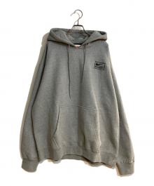 NIKE×stussy（ナイキ×ステューシー）の古着「NRG Washed Hoodie/エナジー ウォッシュド フーディー」｜グレー