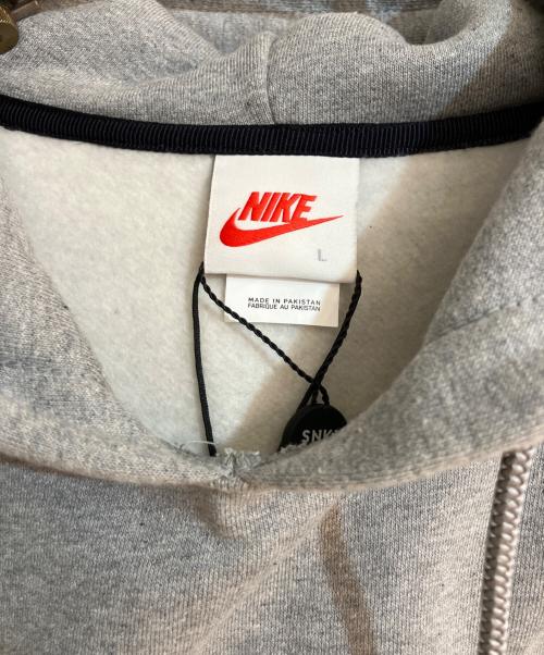 NIKE（ナイキ）NIKE (ナイキ) stussy (ステューシー) NRG Washed Hoodie/エナジー ウォッシュド フーディー グレー サイズ:Ｌの古着・服飾アイテム