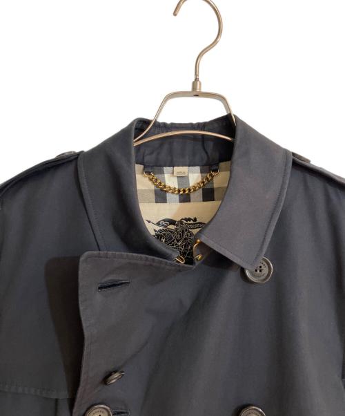 BURBERRY（バーバリー）BURBERRY (バーバリー) ケンジントントレンチコート ネイビー サイズ:46の古着・服飾アイテム