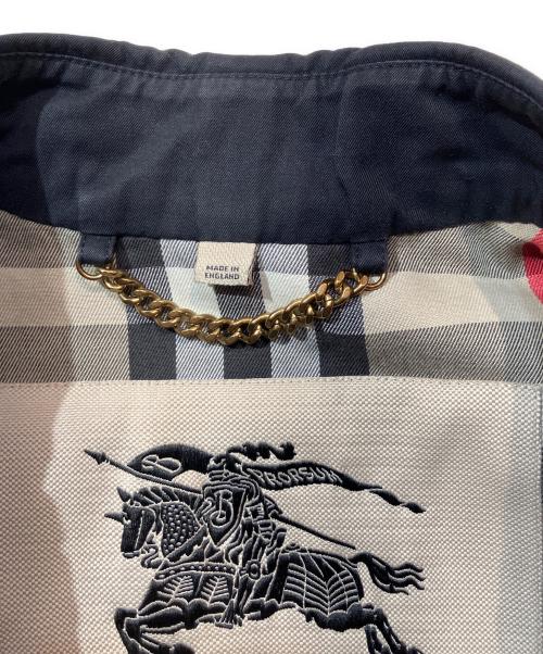 BURBERRY（バーバリー）BURBERRY (バーバリー) ケンジントントレンチコート ネイビー サイズ:46の古着・服飾アイテム