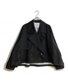 MARW UNITED ARROWS（マルゥ ユナイテッドアローズ）の古着「ショートトレンチコート」｜ブラック