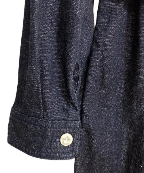 MOMOTARO JEANS（桃太郎ジーンズ）MOMOTARO JEANS (桃太郎ジーンズ) デニムシャツワンピース インディゴ サイズ:Sの古着・服飾アイテム