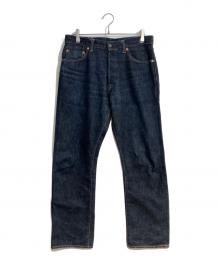 MOMOTARO JEANS（桃太郎ジーンズ）の古着「銅丹特濃スリムテーパード」｜インディゴ