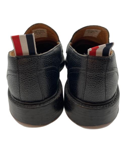 Thom Browne（トムブラウン）Thom Browne (トムブラウン) ペブルグレイン ペニーローファー ブラック サイズ:US7.5の古着・服飾アイテム