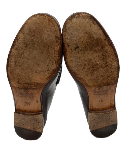 GUCCI（グッチ）GUCCI (グッチ) 1953ホースビットローファー ブラック サイズ:7 1/2の古着・服飾アイテム
