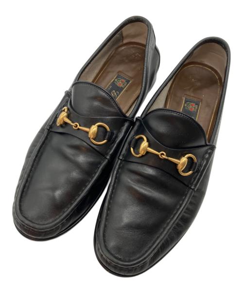 GUCCI（グッチ）GUCCI (グッチ) 1953ホースビットローファー ブラック サイズ:8 1/2の古着・服飾アイテム