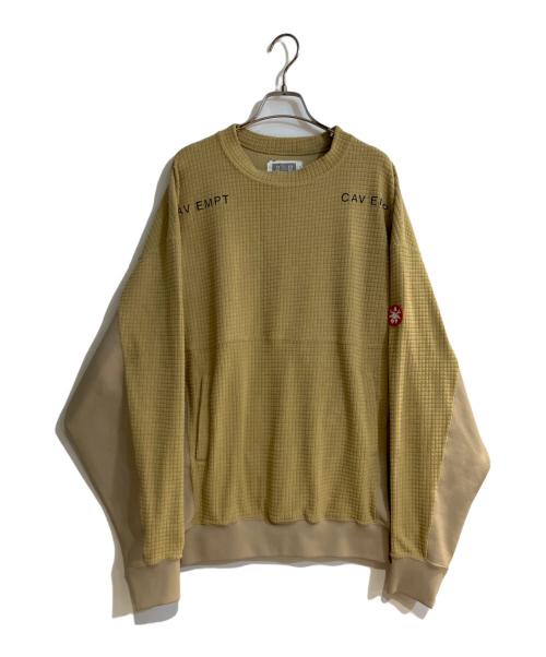 C.E（シーイー）C.E (シーイー) BLOCK FLEECE CREW NECK カーキ サイズ:XLの古着・服飾アイテム