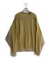 C.E（シーイー）の古着「BLOCK FLEECE CREW NECK」｜カーキ