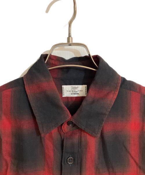 Rags McGREGOR（ラグスマックレガー）Rags McGREGOR (ラグスマックレガー) 16SSオンブレチェックシャツ レッド サイズ:Ｓの古着・服飾アイテム