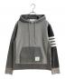Thom Browne（トムブラウン）の古着「4BARアームプルオーバーパーカー」｜グレー