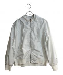 Thom Browne（トムブラウン）の古着「ナイロンフーデットジャケット」｜ホワイト