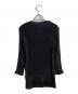 ISSEY MIYAKE (イッセイミヤケ) 97SSチェックプリーツカットソー ブラック サイズ:M：17000円