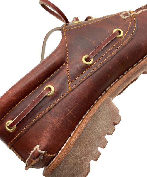 Timberland（ティンバーランド）Timberland (ティンバーランド) 3-EYE BOAT SHOE BURGUNDY ブラウン サイズ:25.5の古着・服飾アイテム