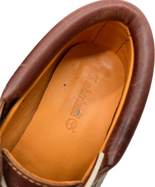 Timberland（ティンバーランド）Timberland (ティンバーランド) 3-EYE BOAT SHOE BURGUNDY ブラウン サイズ:25.5の古着・服飾アイテム