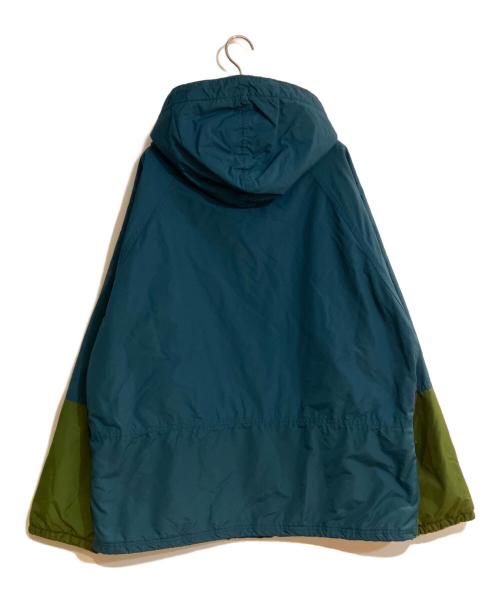 L.L.Bean（エルエルビーン）L.L.Bean (エルエルビーン) アノラックパーカー グリーン×パープル サイズ:Mの古着・服飾アイテム