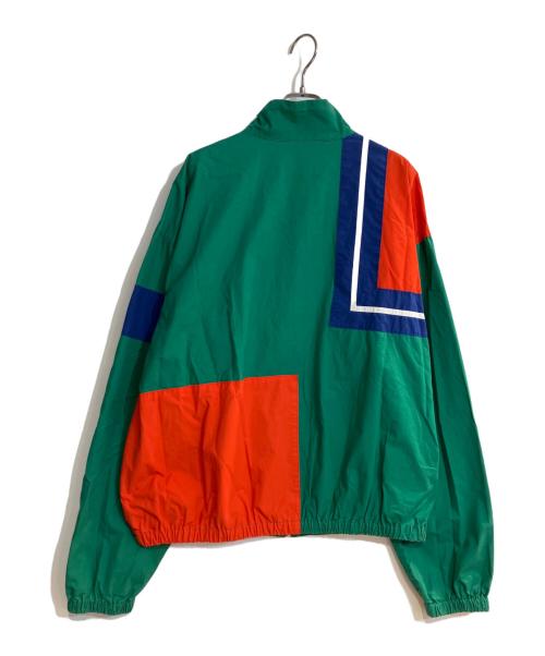 POLO RALPH LAUREN（ポロ・ラルフローレン）POLO RALPH LAUREN (ポロ・ラルフローレン) カラーブロックスイングトップ グリーン サイズ:XLの古着・服飾アイテム