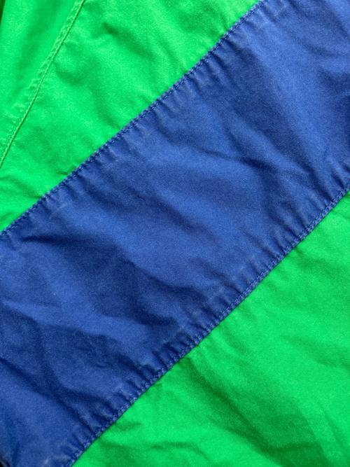 POLO RALPH LAUREN（ポロ・ラルフローレン）POLO RALPH LAUREN (ポロ・ラルフローレン) カラーブロックスイングトップ グリーン サイズ:XLの古着・服飾アイテム
