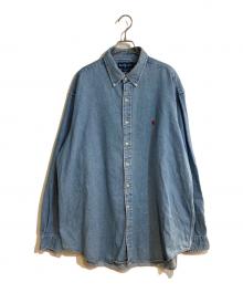 RALPH LAUREN（ラルフローレン）の古着「BLAKE デニムBDシャツ」｜インディゴ